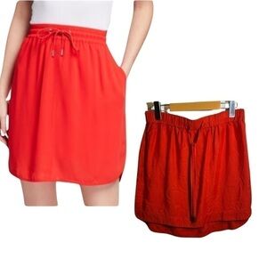 Banana Republic Small Orange Dolphin Statement Shorts